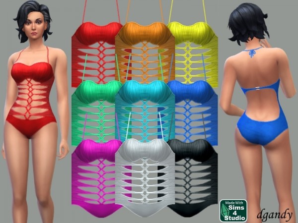  The Sims Resource: Swimsuit Tied by dgandy