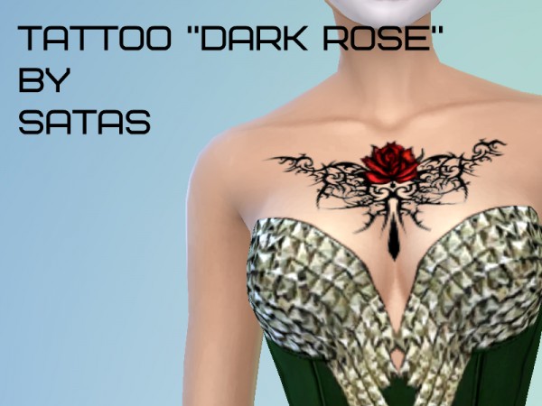  The Sims Resource: Tattoo 112 by Satas