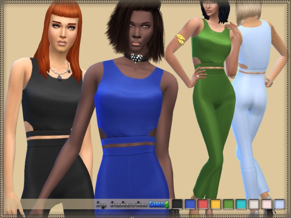 The Sims Resource: Overalls Female by bukovka