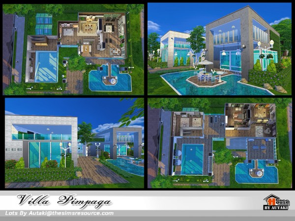  The Sims Resource: Pimponpan Modern by autaki