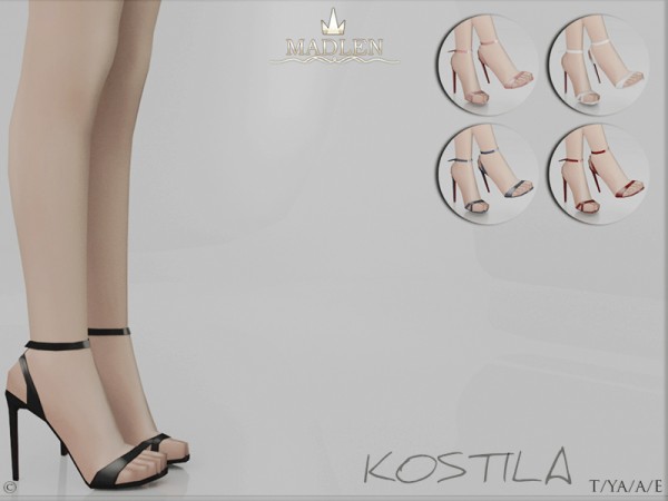  The Sims Resource: Madlen`s Kostila Shoes by MJ95