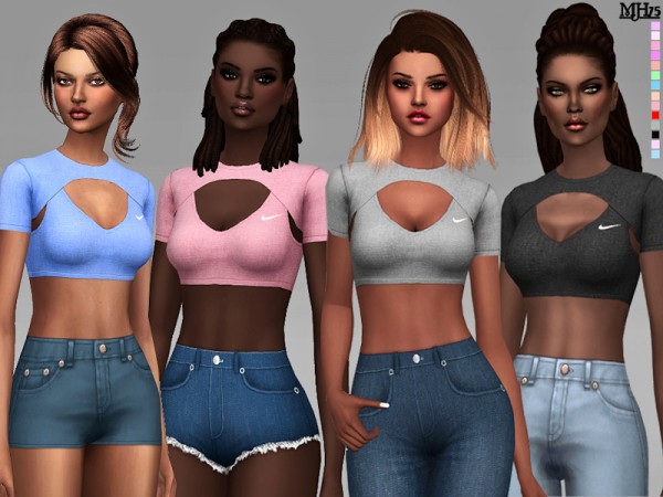  The Sims Resource: Be True Tops by Margeh 75