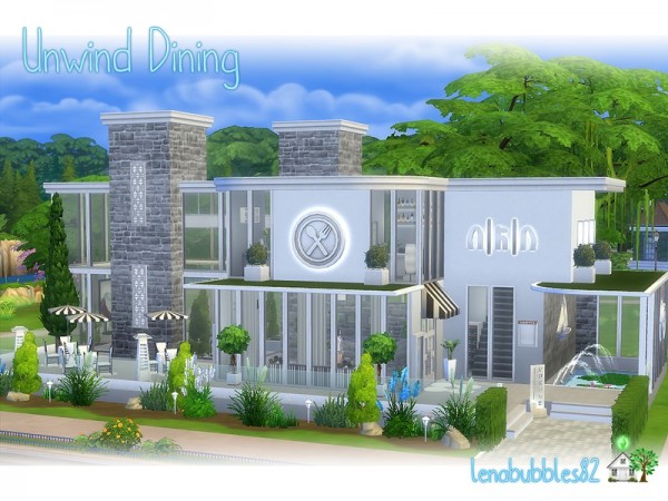  The Sims Resource: Unwind Dining by lenabubbles82