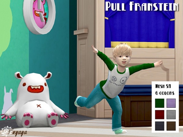  Sims Artists: Pull sweater Franstein
