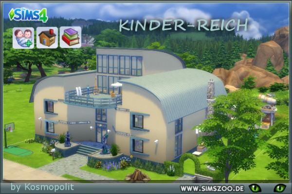  Blackys Sims 4 Zoo: Childrens kingdom by Kosmopolit