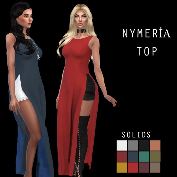  Leo 4 Sims: Nymeria top