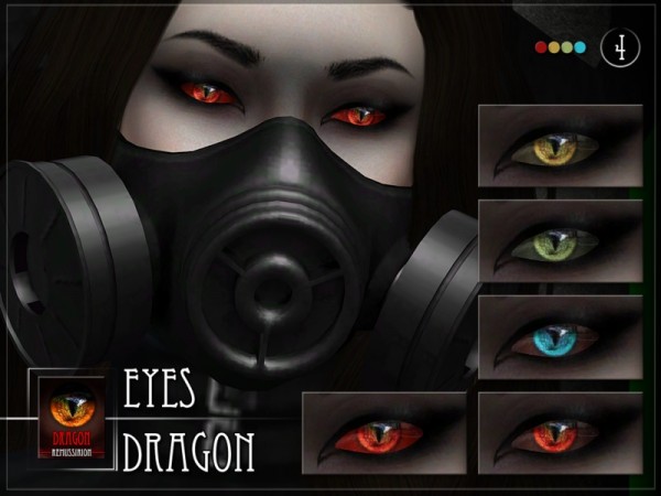  The Sims Resource: Dragon Eyes by RemusSirion