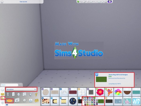  Mod The Sims: 22 XtremeShowerTub and Mat Set 2 by wendy35pearly