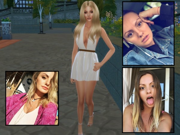  The Sims Resource: Alexandra Stan by divaka45