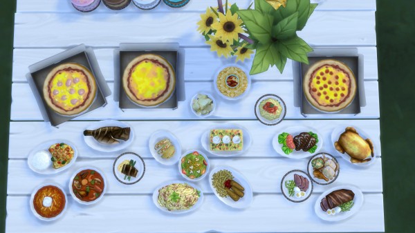  Mod The Sims: Food Texture Overhaul by yakfarm