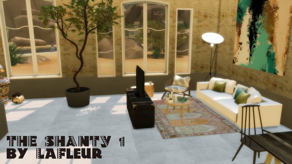  Lafleur 4 Sims: The Shanty house 1