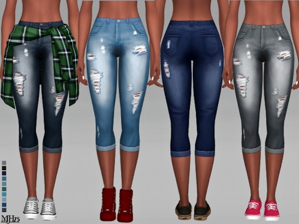  The Sims Resource: Evi Jeans by Margeh 75