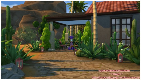  Sims 3 by Mulena: House In the desert
