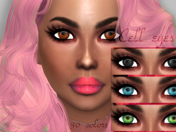  The Sims Resource: Cell eyes by Sharareh