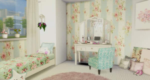  Liily Sims Desing: Romantic Girl´s Bedroom
