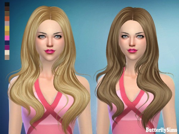  Butterflysims: ButterflySims 186 free hairstyle   No hat