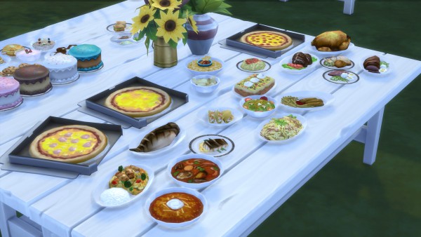  Mod The Sims: Food Texture Overhaul by yakfarm
