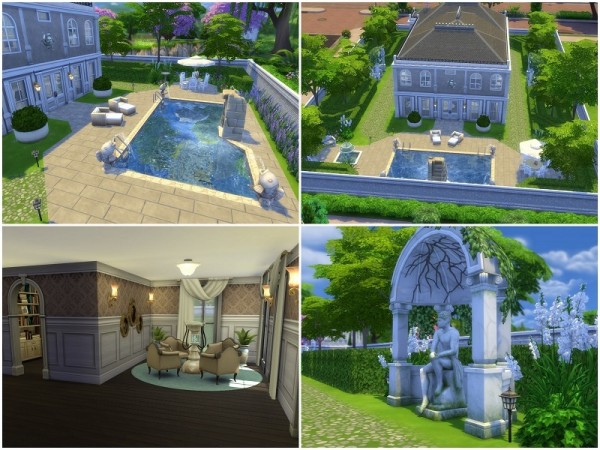  The Sims Resource: French Mansion by galadrijella
