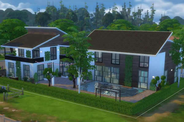  Blackys Sims 4 Zoo: Family residence by mammut
