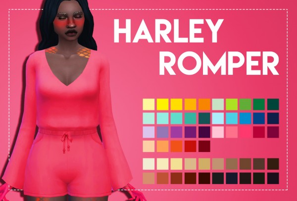  Simsworkshop: Harley Romper by Weepingsimmer