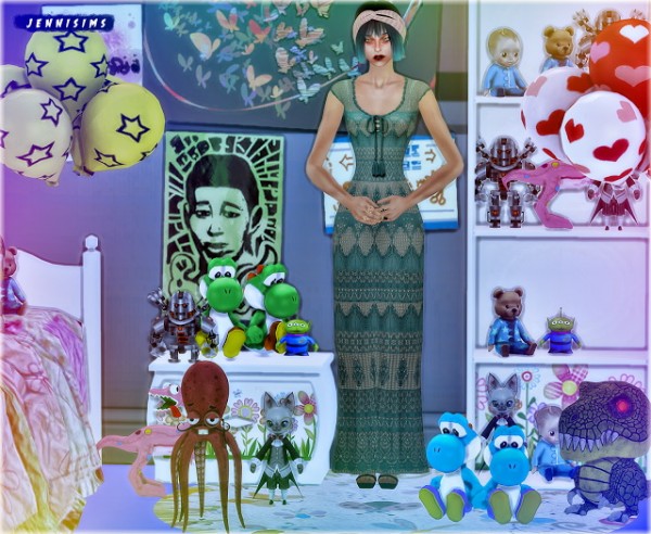  Jenni Sims: Set Vol 70 Decoratives 10 Items