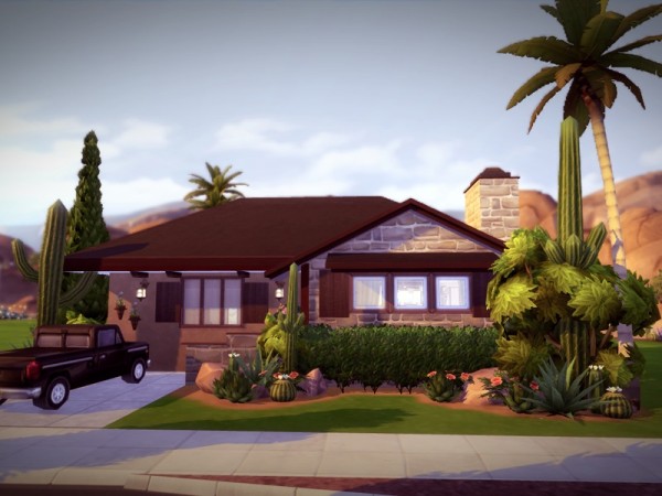  The Sims Resource: Casa Arizona   NO CC! by melcastro91