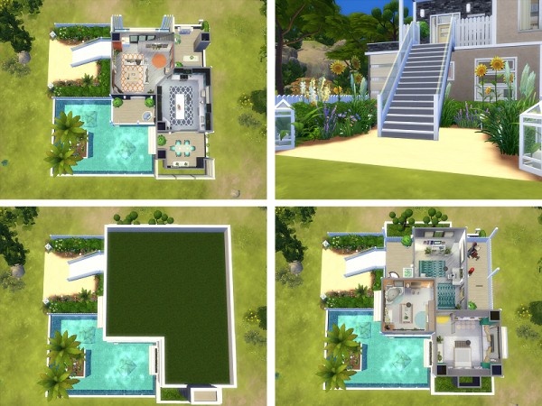  The Sims Resource: Beach Haven house by lenabubbles82