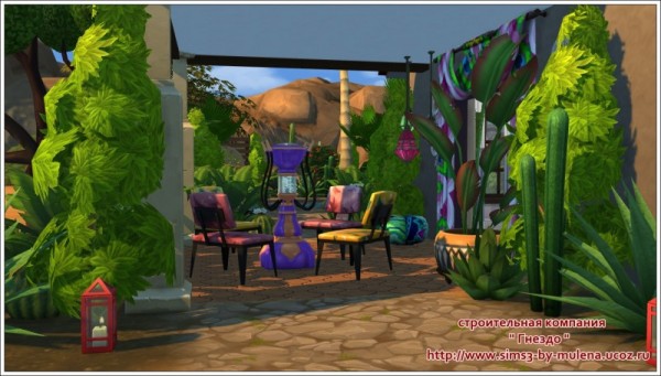  Sims 3 by Mulena: House In the desert