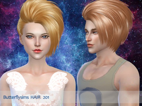  Butterflysims: Butterflysims 201 donation hairstyle