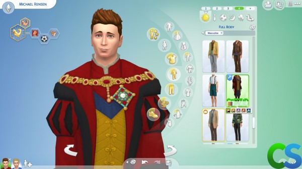  Simsworkshop: Tutor of Tudors   Kings Finest Robes by cepzid