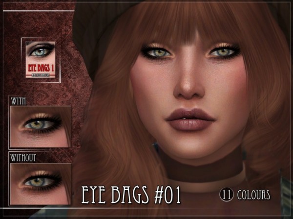  The Sims Resource: Eye bags 01 by RemusSirion