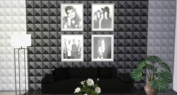  Liily Sims Desing: Art Wall   Classic Rock Bands