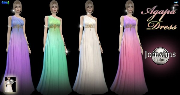  Jom Sims Creations: Agapa dress