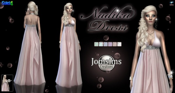  Jom Sims Creations: Nadika dress