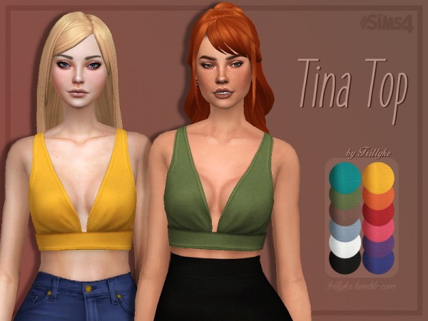  Trillyke: Tina Top with/without choker