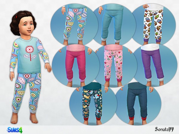  The Sims Resource: Sleepwear collection  set 02 by Sonata77