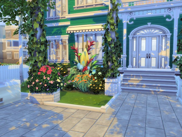  The Sims Resource: Trinity house (No CC) by MizBehave