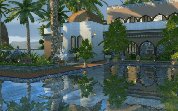 Rabiere Immo Sims Palais Morocco • Sims 4 Downloads