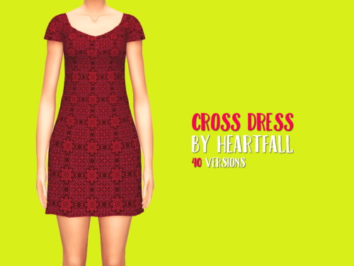  Simsworkshop: Cross Dress recolored by heartfall