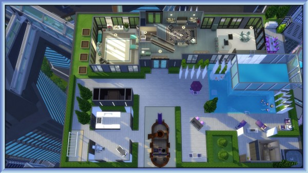  Bree`s Sims Stuff: Willow View Penthouse