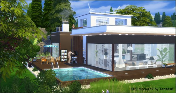 Tanitas Sims: Mini modern house 7
