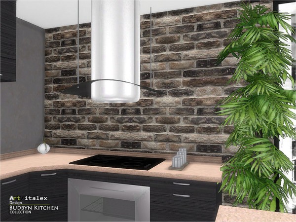  The Sims Resource: Budbyn Kitchen by ArtVitalex