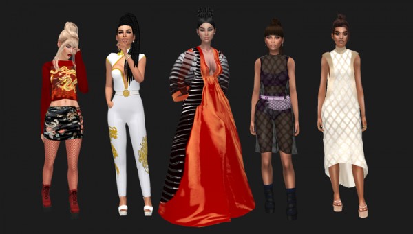  Dreaming 4 Sims: Embrace the dragon dress