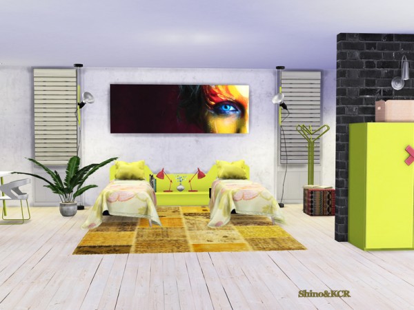  The Sims Resource: Bedroom Nardi by ShinoKCR