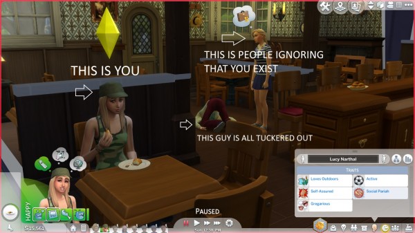  Mod The Sims: Social Pariah Trait by CardTaken