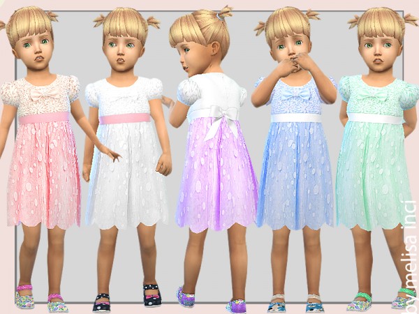  The Sims Resource: Toddler Occasion Dresses by melisa inci