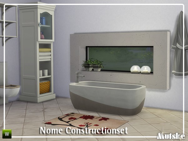  The Sims Resource: Nome Construction set by mutske