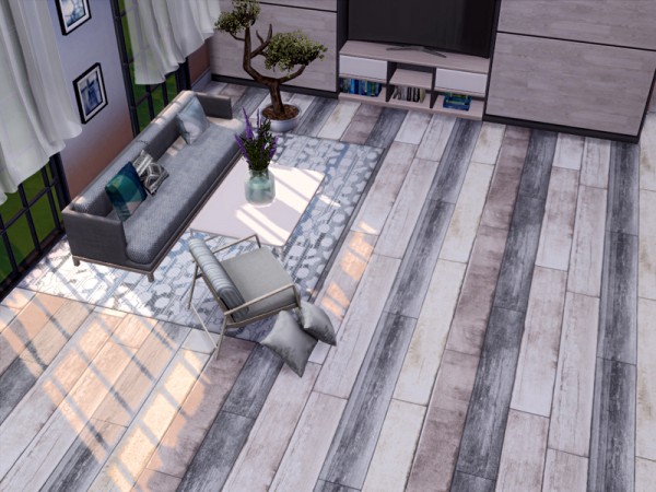  The Sims Resource: Volta   Wood Floors by marychabb