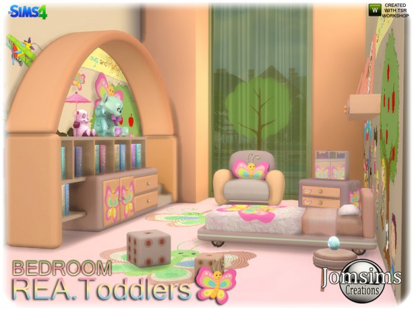  The Sims Resource: Rea toddlers bedroom by jomsims
