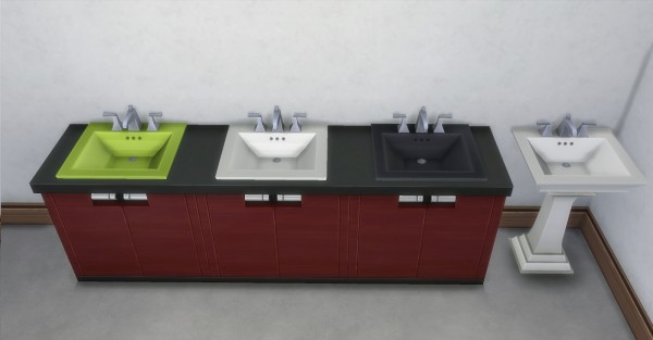  Mod The Sims: Daz Sinks by AdonisPluto